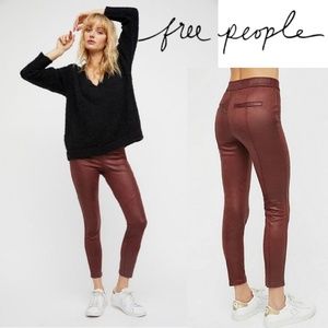 Free People Suede Leggings SIZE 25